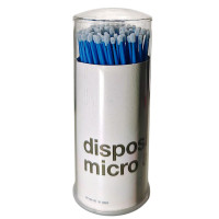 Microbrushes in a tube Regular PP-901 (blue), 100 pcs